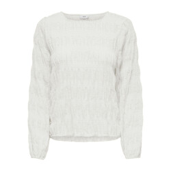 Jacqueline de Yong sally l/s top jrs 15369941 cloud dancer