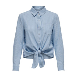 Only onllecey ls knot shirt noos wvn 15195910 medium blue