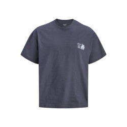 Jack & Jones jormaine back tee ss crew neck sn 12291780 odyssey gray
