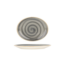 Bonna Serveerschaal aura space porselein 31 cm set van 2