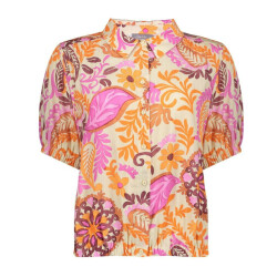 Geisha blouse 63499-20 250 orange/pink/sand