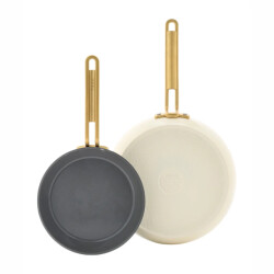 Greenpan Tucci white 2-delige pannenset 20 en 26 cm