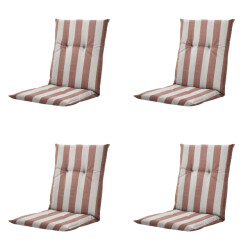 Madison kussen lage rug amora - 105x50x6cm set van 4