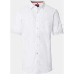 Redmond Overhemd korte mouw heren slub casual 251420990/0