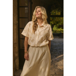 Nukus Nks02124 9 leonora blouse sand