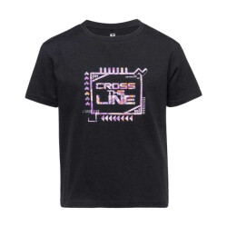 IQ Kinderen/kinderen cross the line dafi t-shirt