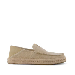 Toms Alonso loafer rope ongekleurd heritage canvas & suède