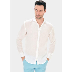 Blue Coast Overhemd heren 100% linnen, regular fit 118l/0000