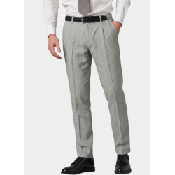 Bos Bright Blue Linnen broek summer pant 5510.426/24c