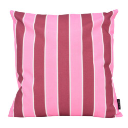 NOVÉE Sierkussen sunset stripe pink outdoor | 45x45 cm | katoen/polyester