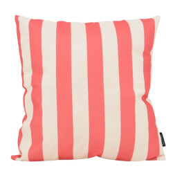 NOVÉE Sierkussen sunset stripe red outdoor | 45x45 cm | katoen/polyester