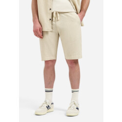 No Excess Short chino jacquard uni beige
