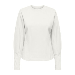 Jacqueline de Yong Jdycreame ls waisted top jrs off-white