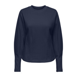 Jacqueline de Yong Jdycreame ls waisted top jrs navy