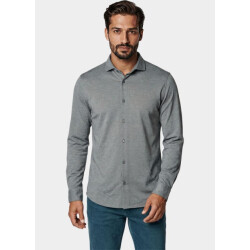 Innocente Overhemd heren van jersey met cutaway boord 3505/indigo