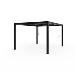 Sojag Milo stalen pergola met lamellendak 3x3,5 m -