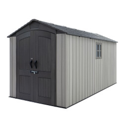 Lifetime Utah kunststof tuinschuur met vloer 427x206 cm -