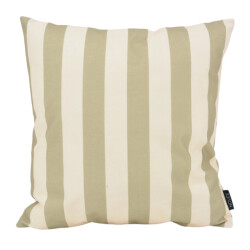 NOVÉE Sierkussen sunset stripe olive outdoor | 45x45 cm | katoen/polyester