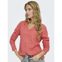 Only Onlcamilla v-neck l/s pullover knt