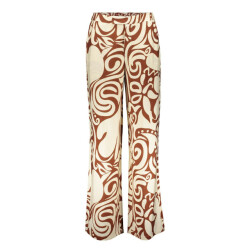 Geisha pants bi-color 61401-26 760 /tabacco