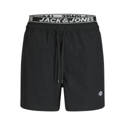 Jack & Jones Heren zwemshort jpstmaui surf dubbele waistband effen