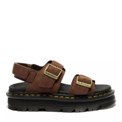 Dr. Martens Dr. martens zebzag sandal sepia brown plateau sandalen dames