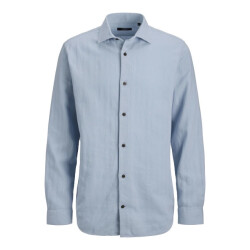Jack & Jones Jprblaparker linen blend ls shirt licht