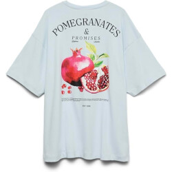 Vero Moda Vmhailey ss oversized box jrs noos licht