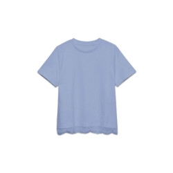 Vero Moda Vmsara mette lace ss t-shirt licht