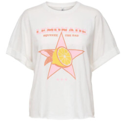 Only Onlminna s/s print top box jrs