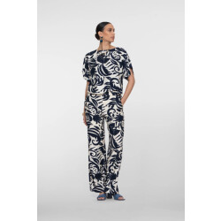 Geisha 61141-26 broek met bloemdessin