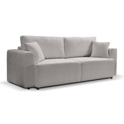 Furnilux 3-zits sofa bed moderne slaapbank met comfortabel pu-schuim