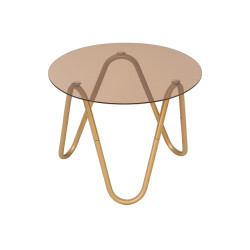 Leitmotiv side table ventana rond - 50x50x35 cm