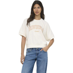 Only Onldaze s/s raglan ub swt cloud dancer/riviera