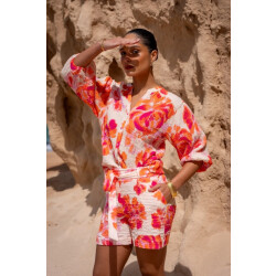 Geisha 61432-20 250 short orange/pink/sand