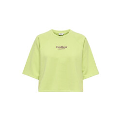 Only Onlcora ss print o-neck ub swt lime