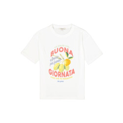 Garcia Jeans dames tops t-shirts 4339.02.0136 off-white