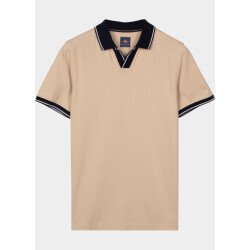 Baileys Polo heren poloshirt v-collar solid piqu 615217/81