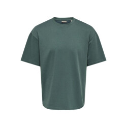 Only & Sons onscaspian airflex boxy ss tee noos 22031940 silver pine