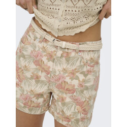 Only Onlvega-silla hw mom belt shorts pn