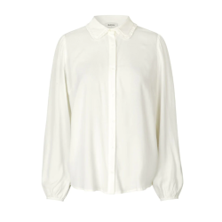 Modström Nation off-white blouse -