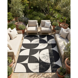 Muratap Buitenkleed brussels summer wit- 200x290 cm