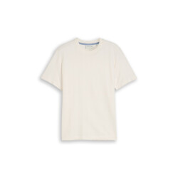 Tom Tailor Structure t-shirt ecru