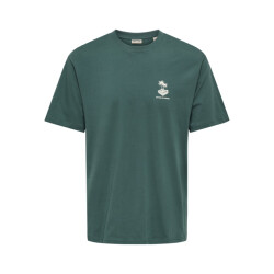 Only & Sons onsvibes life rlx ss tee cs 22039617 mallard green