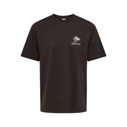 Only & Sons onsvibes life rlx ss tee cs 22039617 coffee bean
