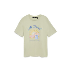 Vero Moda vmninna mia ss top box jrs 10341998 fog green