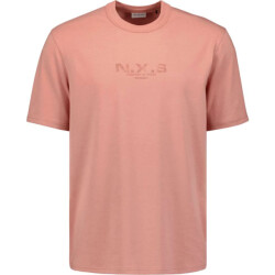 No Excess T-shirt crewneck graphic coral