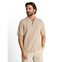 Tom Tailor Twotone structured knit polo
