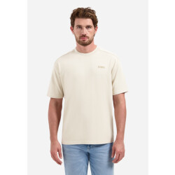No Excess T-shirt crewneck graphic beige