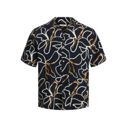 Jack & Jones Jprbladrew print resort shirt s/s l